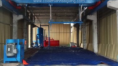 Nhà máy nước đá Cần Giờ 406 cây / 12h