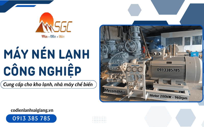Máy nén lạnh công nghiệp