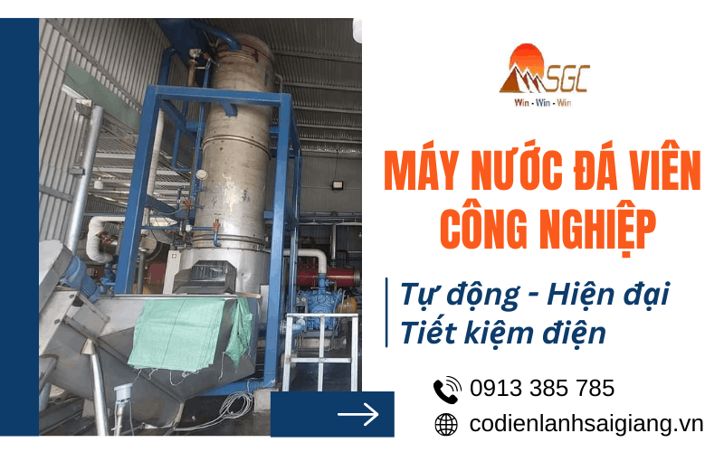 máy làm đá viên công nghiệp