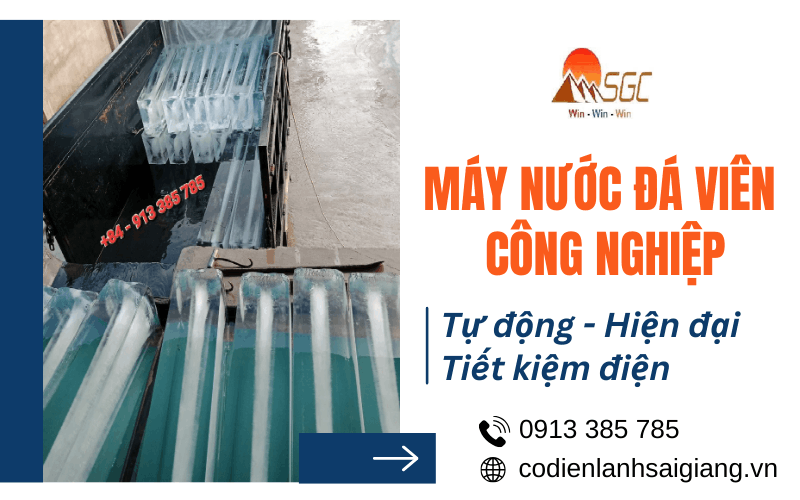 máy làm đá viên công nghiệp