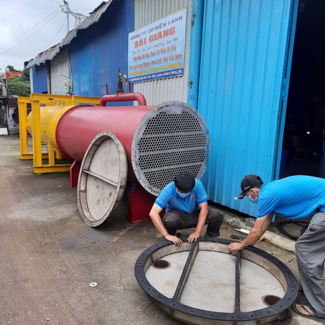 máy làm nước đá cây